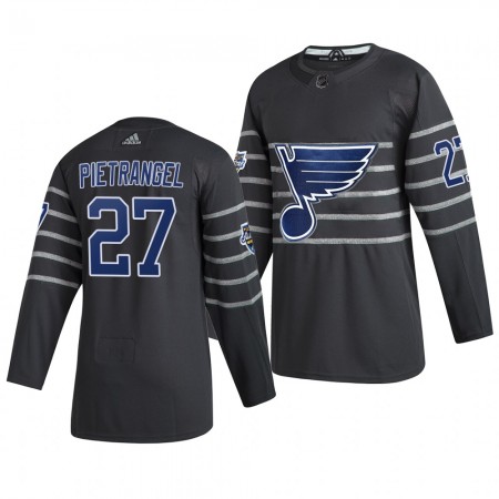 Miehille NHL St. Louis Blues Pelipaita Alex Pietrangelo 27 Harmaa 2020 NHL All-Star Adidas Authentic